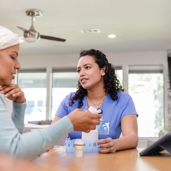 Hand-free Hospice care with voice